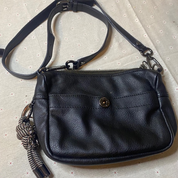 Kipling Handbags - Kipling Black crossbody bag with monkey charm